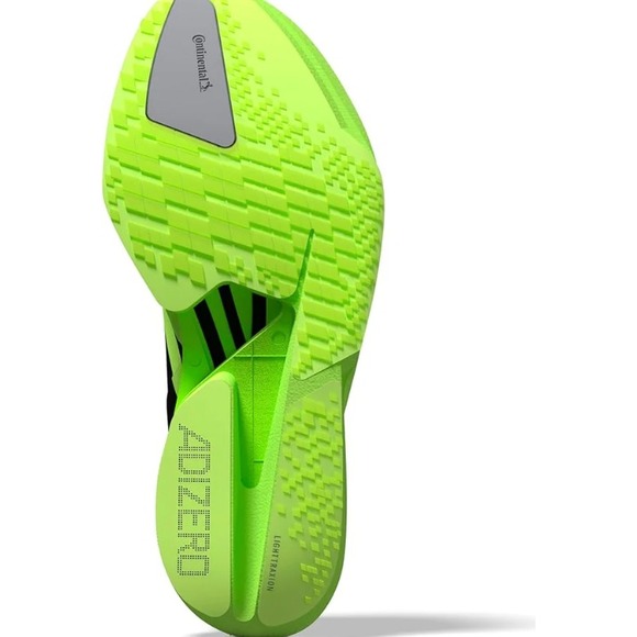 Adidas Adizero Adios Pro 4 Lucid Lemon Black JR6364 Men's Size 12 - Picture 10 of 16